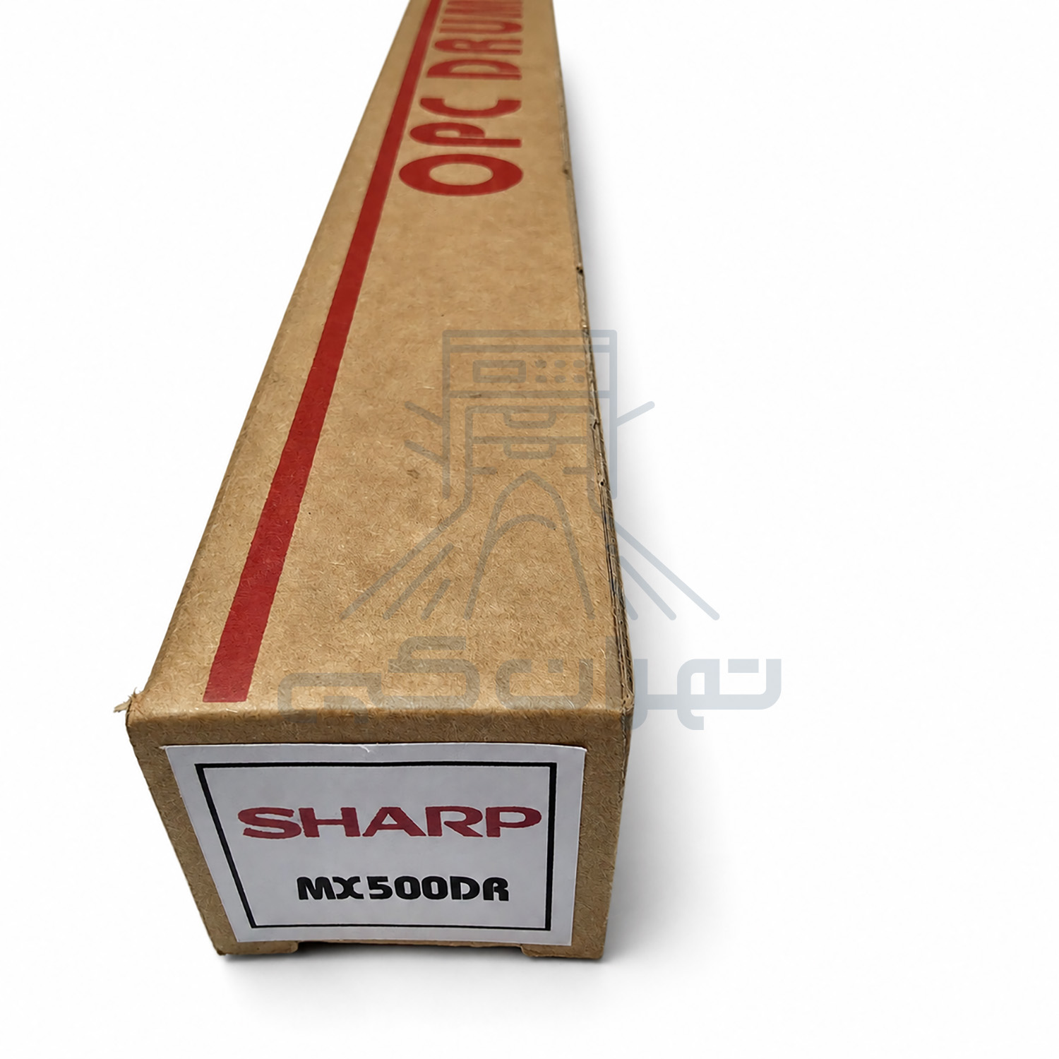 لیبل MX500DR درام شارپ 500 PQ کد MX500DR روی بستهبندی درام شارپ 500